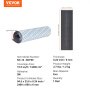 VEVOR Bootvloer, EVA-schuim bootdek, 2400 x 600 x 6 mm, antislip zelfklevende vloer, 14400 cm² maritiem tapijt voor boten, jachten, pontons, kajakdekken