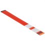 VEVOR sneeuwstokken, verpakking van 200 stuks, 122 cm lang, diameter 6,35 mm, opritstokken met stalen bits van 30 cm, reflecterende opritmarkering, glasvezelstokken voor parkeerplaatsen, trottoirs en sneeuwruimen