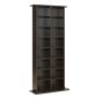 VEVOR Media Storage Cabinet, 8-Tier DVD Shelf Organizer, 559 x 222 x 1295 mm Multimedia Storage Organizer for CDs, DVDs, Books and Games, CD Shelf for Living Room, Home Office, Recording Room