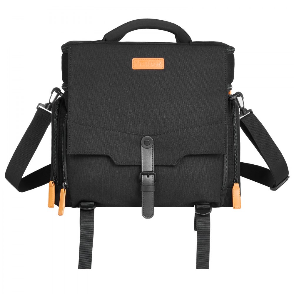 VEVOR Miniature Storage Carrying Figure Bag, Fits 16 Infantry Minis, Miniature Transport Bag with Handle & Adjustable Shoulder Strap, 1 Foam Layer for Large Storage Capacity (Minis Not Included)