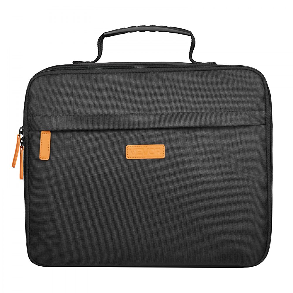 VEVOR Miniature Storage Carrying Figure Bag, Fits for 1:500-1:750 Scale Models, Miniature Transport Bag with Adjustable Shoulder Strap, 3 Foam Layers for Large Storage Capacity (Minis Not Included)