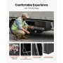 VEVOR Truck Onderbouw Opbergbox 1524 x 457 x 457 mm Koudgewalst Staal Waterdichte Gereedschapskist met T-handgreep en Slot voor Vrachtwagens, Trailers, Bestelwagens Gereedschapskist Onderbouw Box Zwart