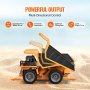 VEVOR RC Dump Truck Speelgoedtruck Dump Truck Dump Truck 9 Kanaals 1:18