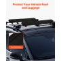 VEVOR Soft Roof Rack Pads, 30" Universal Car Roof Rack Pad for Various Crossbars, 176LBS Loading Luggage Kayak Carrier with 2 Tie Down Straps, 2 Quick Loop Straps & Storage Bag for SUP Canoe Snowboard