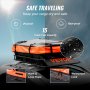 VEVOR Roof Rack Cargo Basket, 130.5 x 91.5 x 12.7 cm Rooftop Cargo Carrier w/ 15 Cu Ft Waterproof Cargo Bag, 90 kg Capacity Universal Rack Carrier for SUV, Truck
