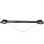 VEVOR PTO Shaft, 1-3/8” PTO Drive Shaft, 6 Spline End Round End PTO Driveline Shaft, Series 4 Tractor PTO Shaft, 1-1.4 m Brush Hog PTO Shaft, Black PTO Shaft for Bush Hog/Finish Mower/Rotary Cutter