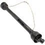 VEVOR PTO T4 aandrijfas, 34,9 mm 6-spline uiteinde voor tractoren, uitschuifbaar van 1100 tot 1550 mm, ideaal voor grasmaaiers, bosmaaiers, frezen, kunstmeststrooiers