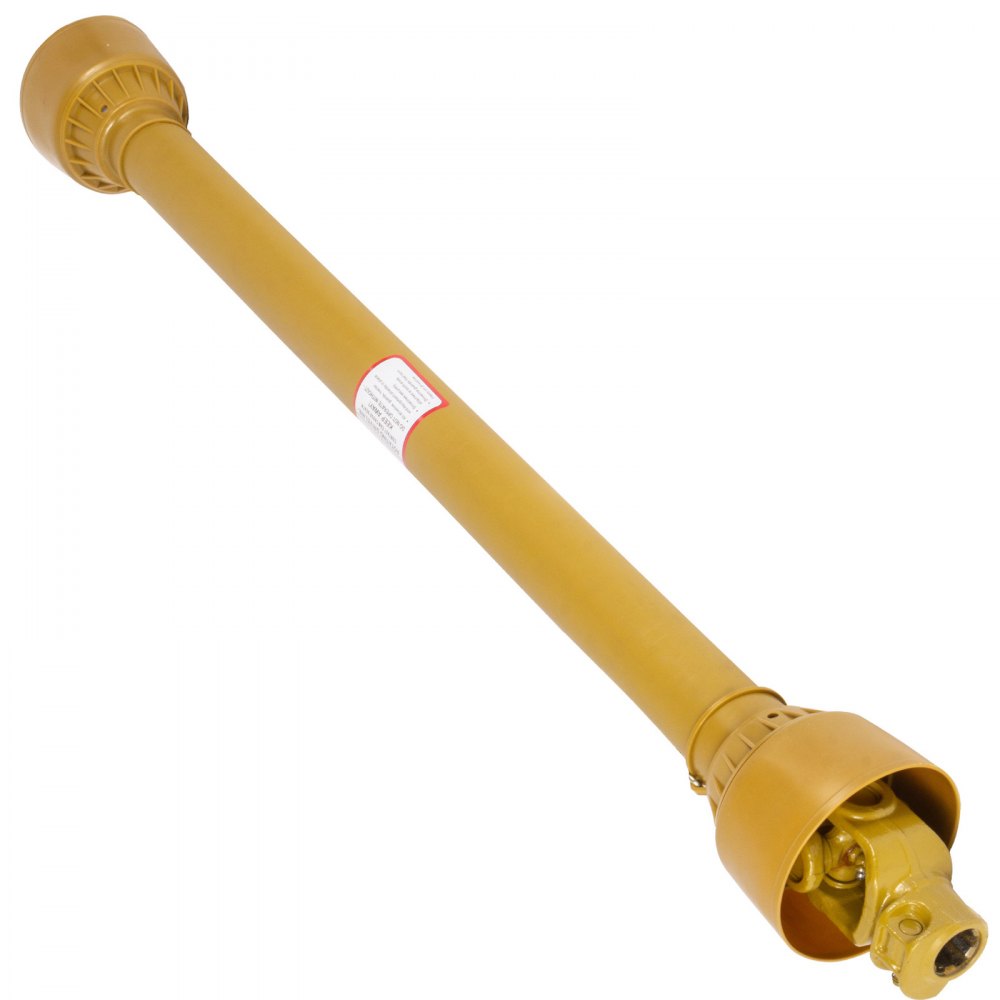 Vevor Cardanas Aandrijfas Scharnieras Aandrijfas 1800-2700mm Pto-aandrijfas Geel
