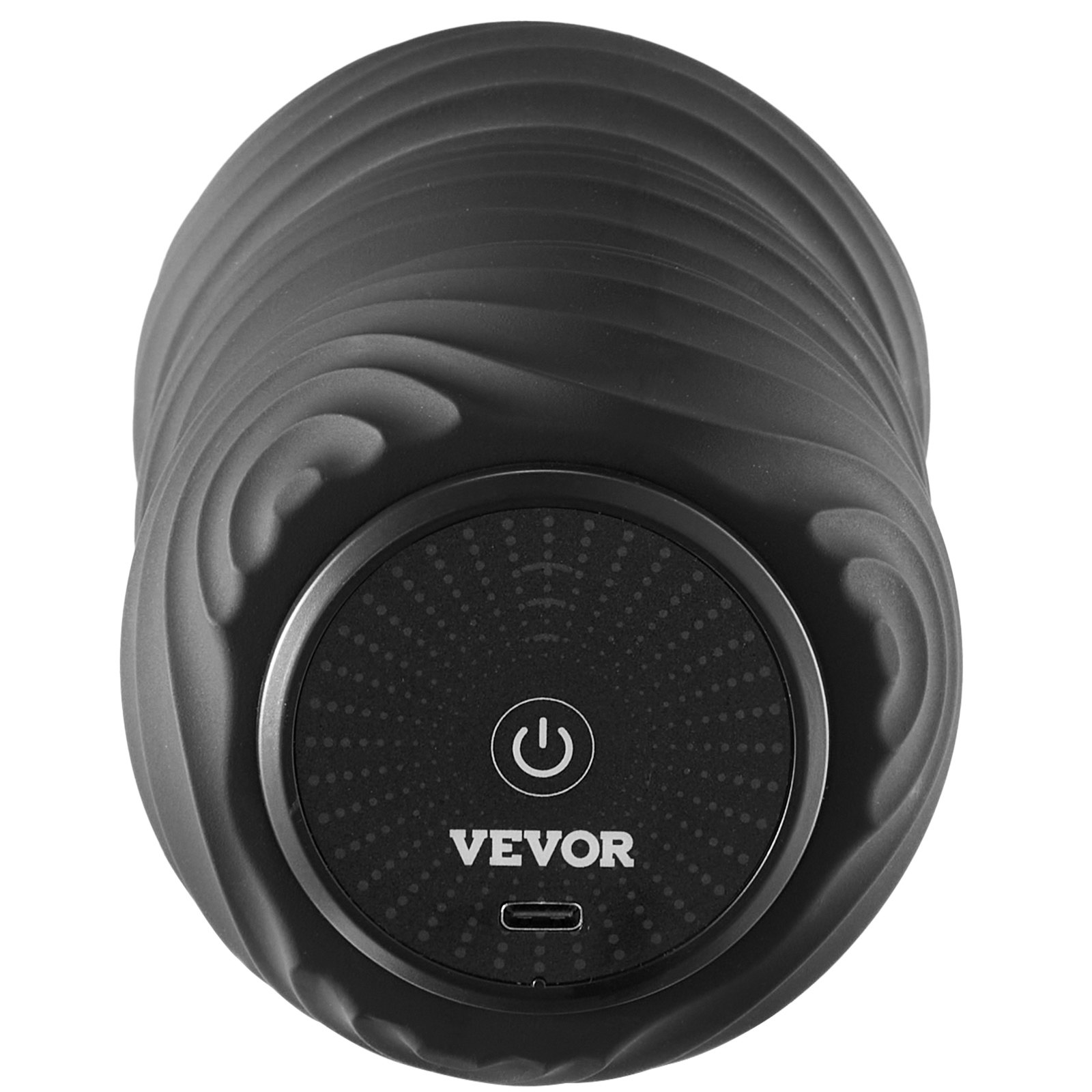 VEVOR Vibrating Peanut Massage Ball, Electric Double Lacrosse Massage Roller with 4 Intensities, Rechargeable Deep Tissue Massage Ball for Muscle Pain Relief, Exercise Recovery, Trigger Point Therapy