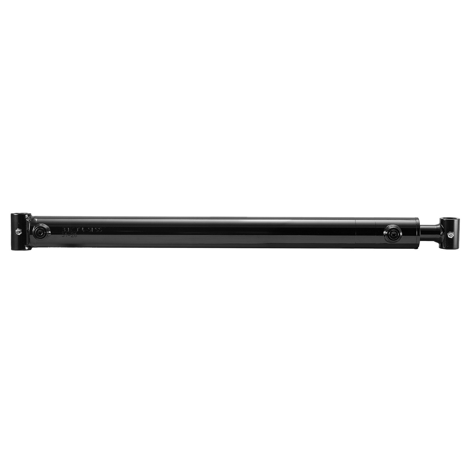 VEVOR dubbelwerkende hydraulische cilinder met een boring van 50,8 mm, een slag van 61 cm, tot 3500 psi, zware gelaste cilinder met dwarsbuis, 25,4 mm penopening en SAE-6 aansluiting voor landbouwmachines en tractoren.