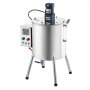 VEVOR Liquid Filling Machine, 30 L Hopper, Heating & Mixing Bottle Filler, for Candle Wax, Lipstick Paste, Lipstick, Stainless Steel Tank, Temperature Control, T-Shaped Mixing Blade, Stable Legs