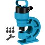 FlowerW CH-60 Hydraulic Hole Puncher Punching Machine Hole Digger Hydraulic Hole Punching Tool for Copper Aluminum Iron Stainless Steel Plate, with 31T Copper Bar H Style Single Oil Return