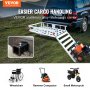 VEVOR 1270 x 750 x 220 mm luggage rack with trailer hitch, game carrier, rear rack, 226.8 kg loading capacity, mounted luggage basket, rust-proof aluminum luggage rack, suitable for SUVs, trucks, etc.