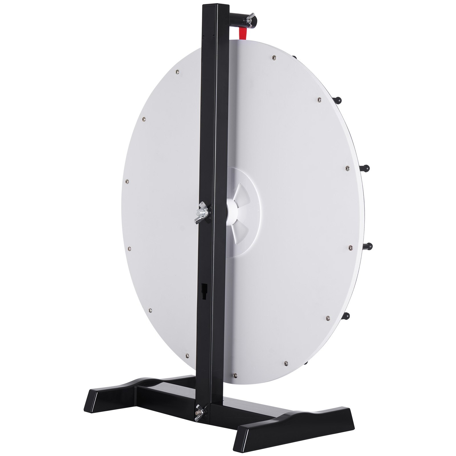 VEVOR 18 inch Spinning Prize Wheel, 14 Slots Tabletop Spinner, Heavy Duty Roulette Wheel with a Dry Erase and 2 Markers, Win Fortune Spin Games in Party Pub Trade Show Carnival