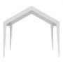VEVOR Carport Replacement Canopy Cover 10 x 20 ft, Garage Top Tent Shelter Tarp Heavy-Duty Waterproof & UV Protected, Easy Installation with Ball Bungees,White (Only Top Cover, Frame Not Include)