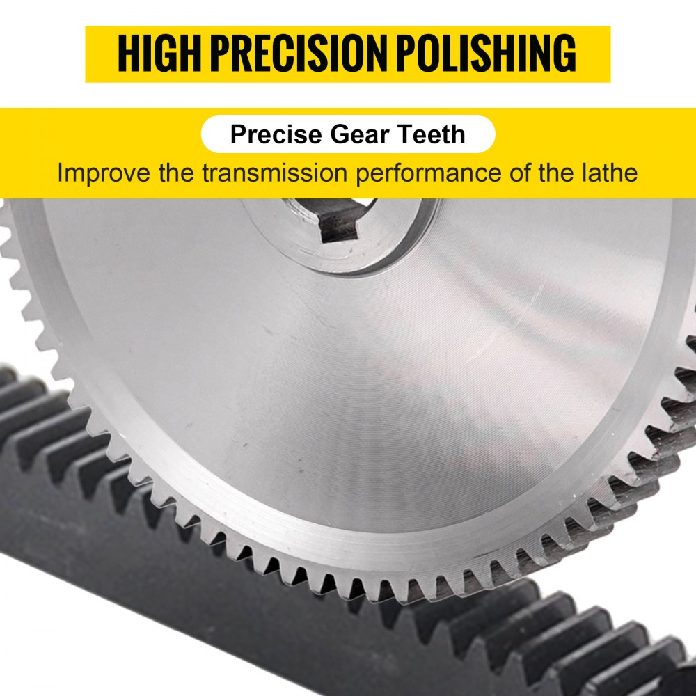 VEVOR Draaibank Metalen tandwielen Tandwiel Metalen tandwielset 27 Stks Draaibank Accessoires set voor Mini-draaibanken Draaibank Tandwielset Geschikt Zijn