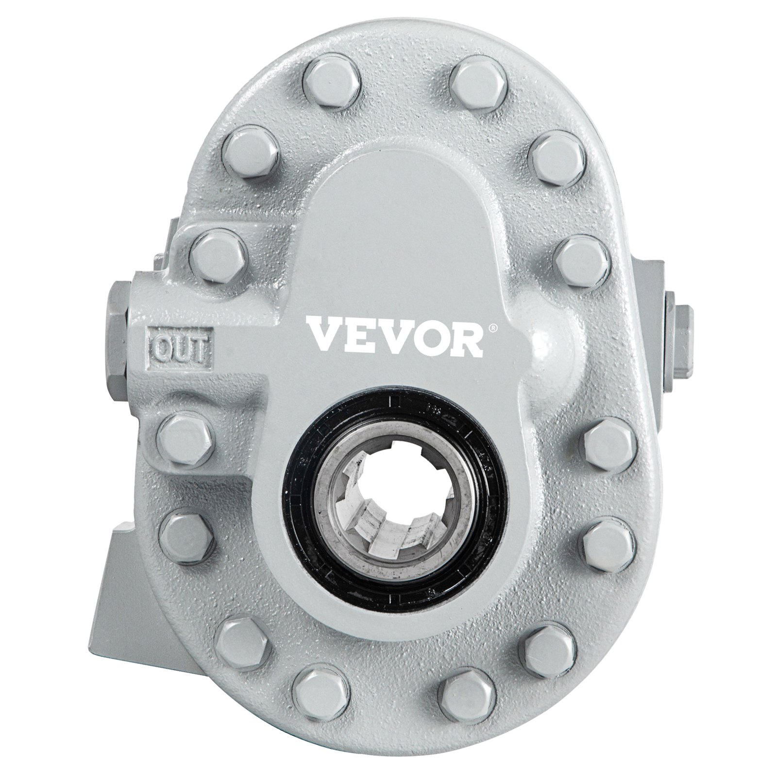 VEVOR hydraulische pomp 21,2 GPM, hydraulische motor 540 rpm, houtkloofmachine 2250 PSI, hydraulische kloofmachine SAE 12 uitlaat aansluiting, hydraulische pomp voor houtkloofmachines voor laadklepliften van vrachtwagens, schaarhefbruggen en kippers.