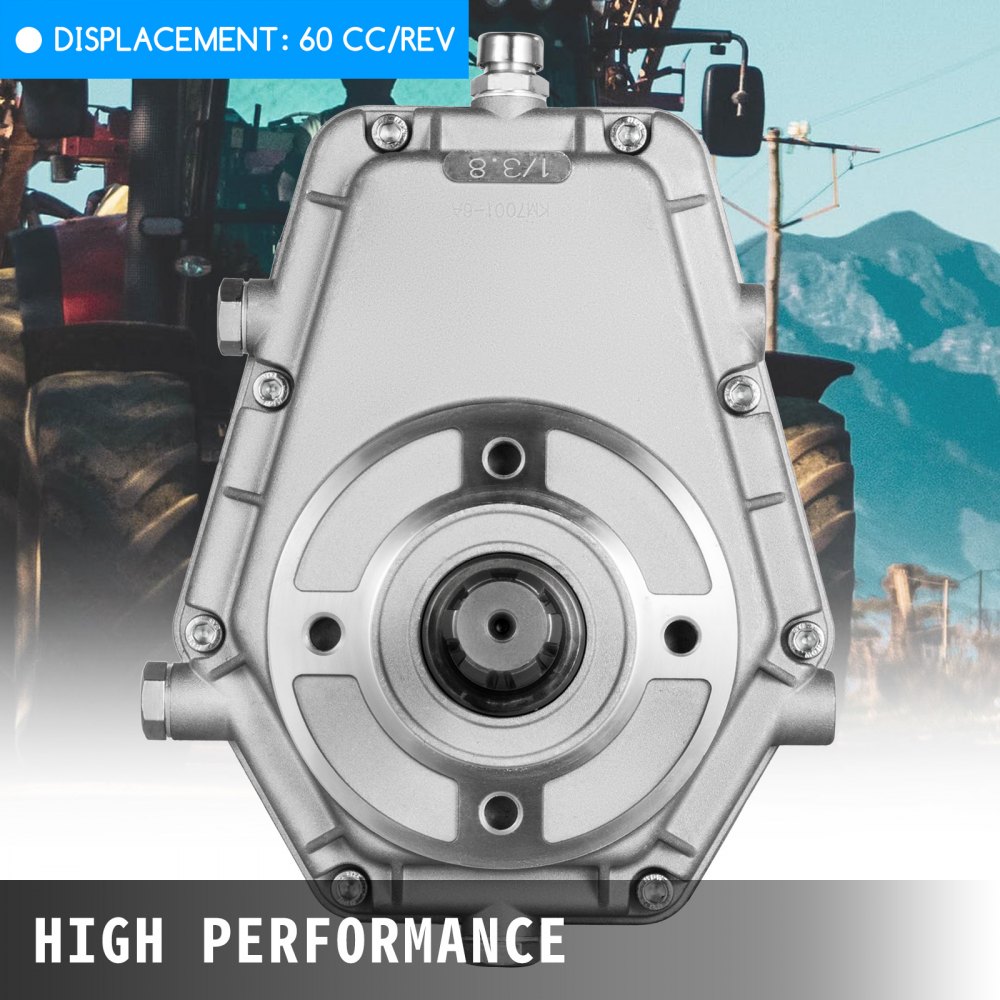 Vevor Pto Tandwielpomp Versnellingsbak Hydraulische Pomp 60ccm 127l Voor Tractor