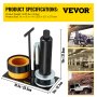 VEVOR Carrier and Pinion Bearing Puller, Compatible with Dana 30, 40, 60, 70, Ford 9 inch Bearings, Pinion Puller with 2 Clamshells, 45# Steel Clamshell Carrier Bearing Puller for Auto Repair