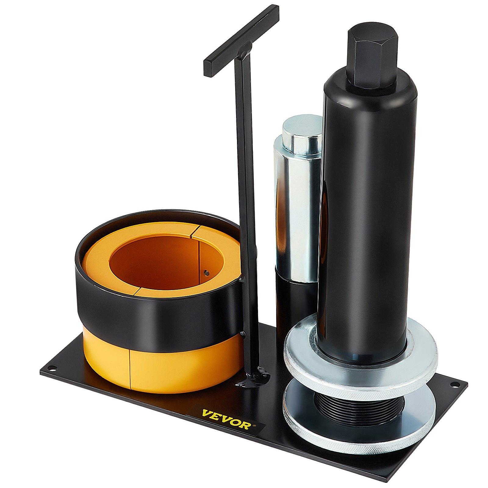 VEVOR Carrier & Pinion Bearing Puller, Compatible with Dana 30, 40, 60, 70, Ford 9\" Bearings, Pinion Puller Tool with 2 Clamshells, 45# Steel Clamshell Carrier Bearing Puller for Auto Repair
