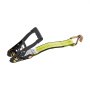 VEVOR Wheel Chock Tie-Down Kit, Deck-Style Trailer Tie Down Strap, Car Tie Down Kit with J-Hook, Break Strength 10009 lbs & Working Load 3333 lbs Motorcycle Tie-Down System for SUVs, Trailers, Trucks