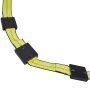 VEVOR Wheel Chock Tie-Down Kit, Deck-Style Trailer Tie Down Strap, Car Tie Down Kit with J-Hook, Break Strength 10009 lbs & Working Load 3333 lbs Motorcycle Tie-Down System for SUVs, Trailers, Trucks