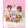 VEVOR Magnetische Bouwstenen 100 stuks Prinsessenkasteel STEM Montessori Blokken