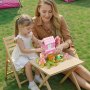 VEVOR Magnetische bouwstenen, 100-delige prinsessenkasteelset, magnetische blokken, STEM Montessori-speelgoed als kerst- en verjaardagscadeau, constructiestapelspeelgoed, vanaf 3 jaar