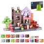 VEVOR Magnetische Bouwstenen 100 stuks Donkere Kasteelset STEM Montessori Speelgoed