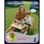VEVOR Magnetische Bouwstenen 100-delige Begraafplaats Zombies Set STEM Montessori