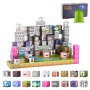 VEVOR Magnetische Bouwstenen 100-delige Begraafplaats Zombies Set STEM Montessori