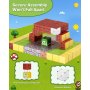 VEVOR Magnetische Blokken 100 stuks Magneetblokkenset STEM Montessori Sensorisch Speelgoed