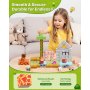 VEVOR Magnetische Bouwstenen 150 Stuks Boskasteel Set STEM Montessori Speelgoed