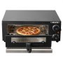 VEVOR elektrische pizzaoven, 30 cm tafelmodel pizzaoven 25-300 °C, 1450 W, pizzaoven met tijd- en temperatuurregeling & twee verwarmingselementen, grillrooster, voor keuken en horeca