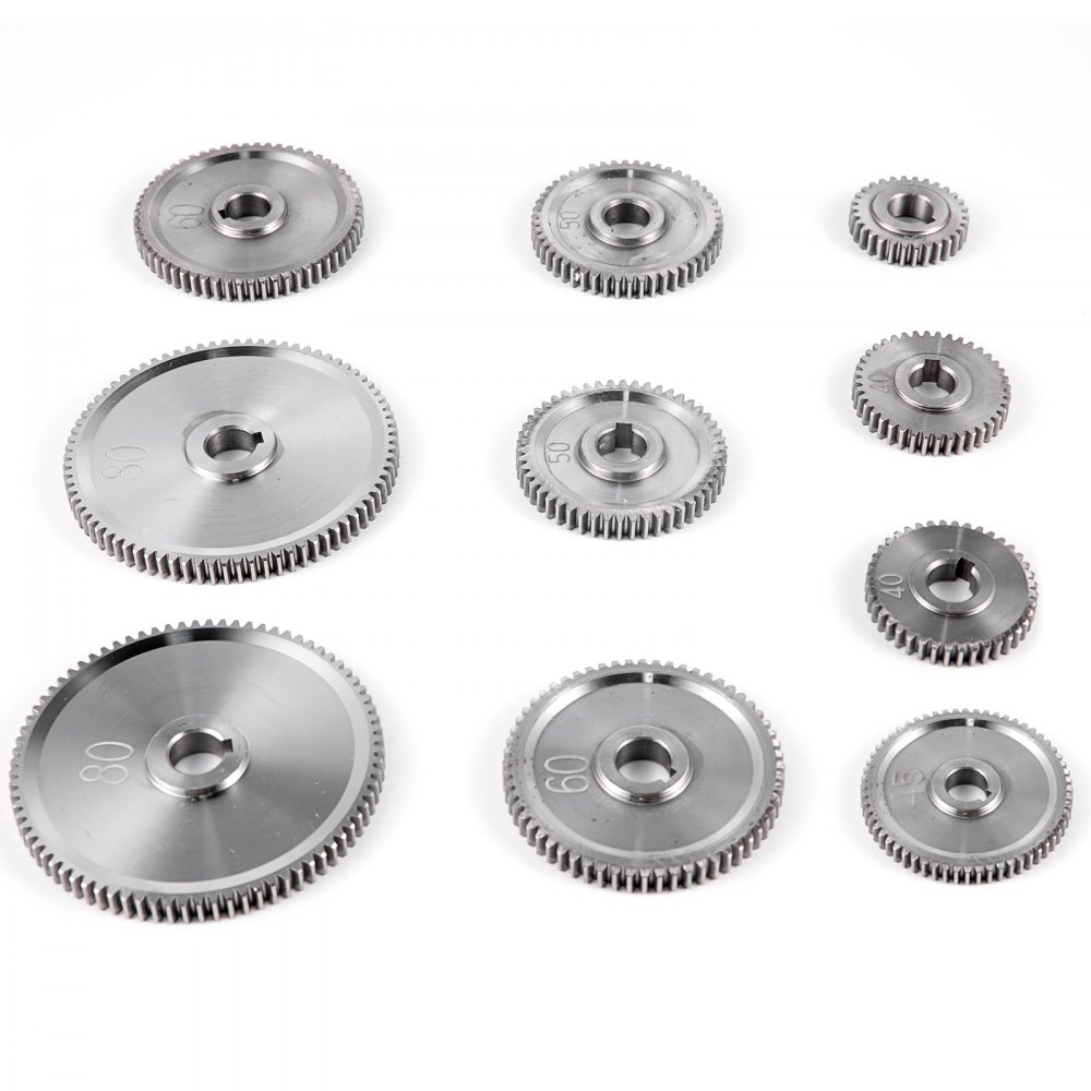 Vevor Draaibank Metalen Gears, Metal Gear Set Voor Mini Draaibanken 10 Stks