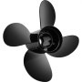 VEVOR buitenboordmotorpropeller, vervangt OEM 48-8M0084495, 4-bladige 14" x 19" aluminium bootpropeller, compatibel met 135-300 pk 2-takt en 4-takt buitenboordmotoren, rechts