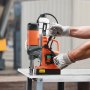 VEVOR Professional Kernboormachine Magneetboormachine 1300 W, Kernboormachine Magneetbooreenheid 13000 N 40 mm, 810 tpm Magnetisch kernboorsysteem voor scheepsbouw, bruggenbouw, windenergieopwekking