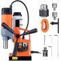 VEVOR Magnetic Drill, 1300W 1.57" Boring Diameter, 2922lbf/13000N Portable Electric Mag Drill Press with Variable Speed, 700 RPM Drilling Machine for any Surface Home Improvement Industry Railway