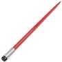 VEVOR hooispike, 49-inch balenspike, capaciteit 4500 lbs, snel te bevestigen vierkante hooispike, 1 3/4-inch breed, rood gecoate balenvorken, balenspike met zeskantmoer en huls voor scheppen, tractoren, laders