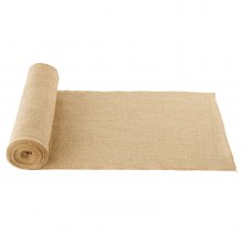 VEVOR jute stof 50x50 jute decoratieve stof ambachtelijke stof jute lint 355mmx9.1m