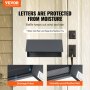 VEVOR Through The Door Key Drop Box Mailbox with Combination Lock Dark Gray