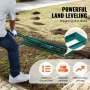 VEVOR Lawn Squeegee 914x254 mm Base Plate Levelawn Tool Aluminum Alloy and Q235 Steel Levelingrake 1981mm Rod Base Plate Golf Grass Levelawn for Leveling Sand Earth Compost and Moss