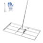 VEVOR Gazonhark met steel, 355x762mm basisplaat, nivellerende hark van koolstofstaal, nivellerende hark voor gazononderhoud, nivellerende hark voor tuin en golfbaan