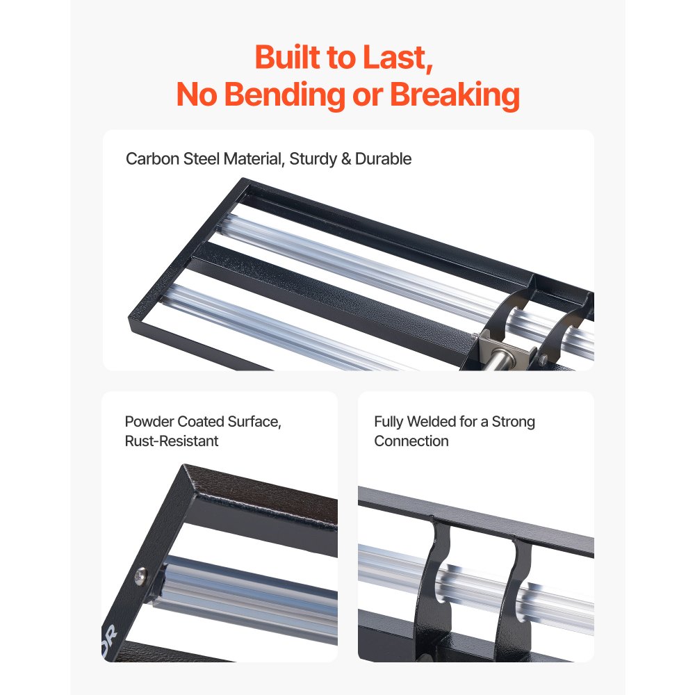 VEVOR gazonhark 255x763 mm, gazonnivelleerhark met extra lange steel van 210 cm, oppervlakte-nivelleerder incl. handschoenen, nivelleerhark, gazonhark voor het egaliseren van tuinen en golfbanen