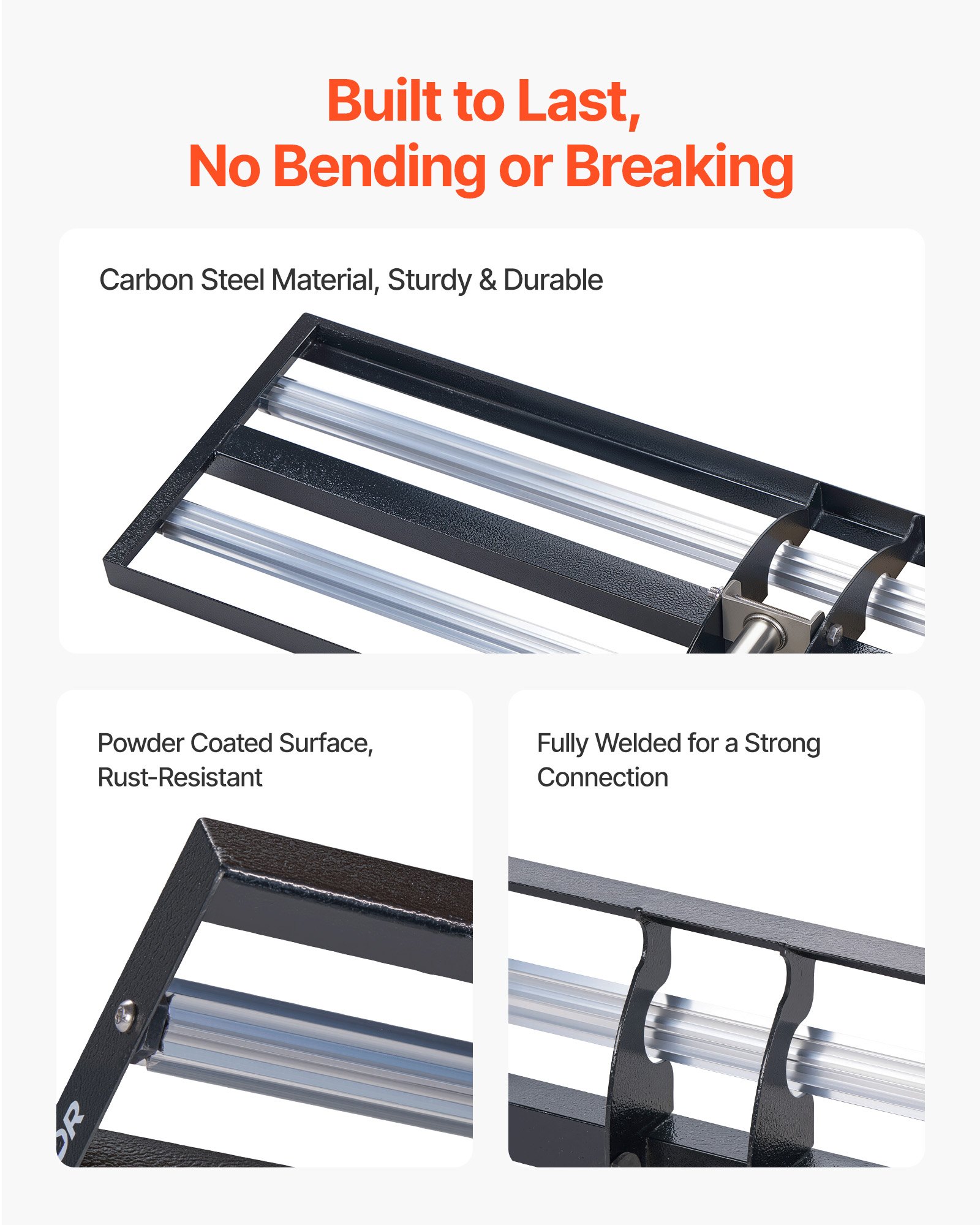 VEVOR gazonhark 1218x255 mm, egaliseerhark met 213 cm verstelbare steel, gazonnivelleerder incl. handschoenen, egaliseerhark, oppervlakte-egaliseermachine, gazongereedschap voor het egaliseren van tuinen en golfbanen