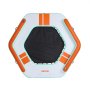 VEVOR Opblaasbaar Drijvend Steiger, 2,6 x 2,6 m, Drijvend Platform met Antislipoppervlak, Draagtas & Afneembare Ladder, Drijvend Eiland, Waterplatform voor Zwembad, Strand & Zee, Blauw