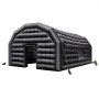 VEVOR Inflatable Nightclub, 29.5 x 19.7 x 13.1 ft Inflatable Party Tent with 1100W Blower & Sandbag, Ventilated Blow up Night Club with 2 Windows, Air Cube House for Event Birthday Wedding Party