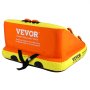 VEVOR Towable Tube for Boating, 1-2 Riders Inflatable Towable Tubes with Deck Seats and Backrest, 340 lbs Water Sport Tube for Boat to Pull, Full Nylon Cover, EVA Grab Handles and Speed Safety Valve