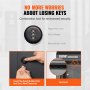 VEVOR through the wall drop box with combination lock, reset button hole, anti-theft, and password set.