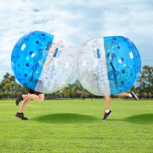 VEVOR opblaasbare bumperbal 1 pak, 1,5 m body Sumo Zorb-ballen voor tieners en volwassenen, 0,8 mm dikke PVC menselijke hamster-bubbelballen voor outdoor teamgamingspellen, Bumper-B